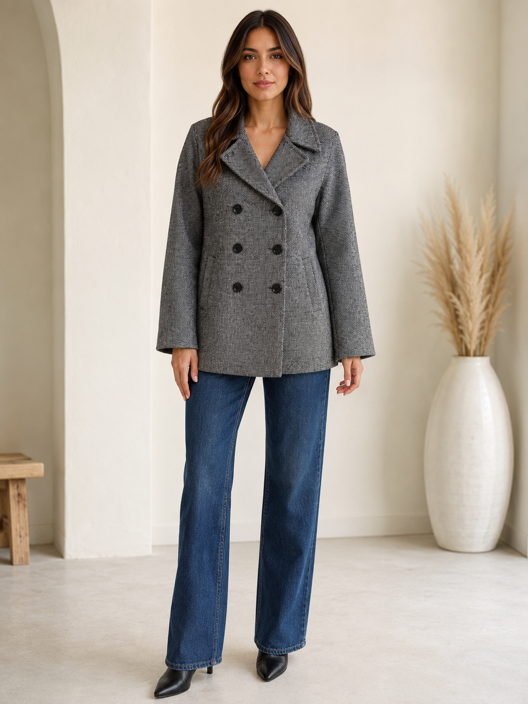 Abrigo Corto Mujer Calvin Klein | Talla M